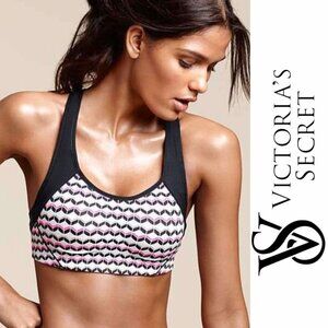 Victoria's Secret VSX | White Chevron "The Standout" Sports Bra | 32D